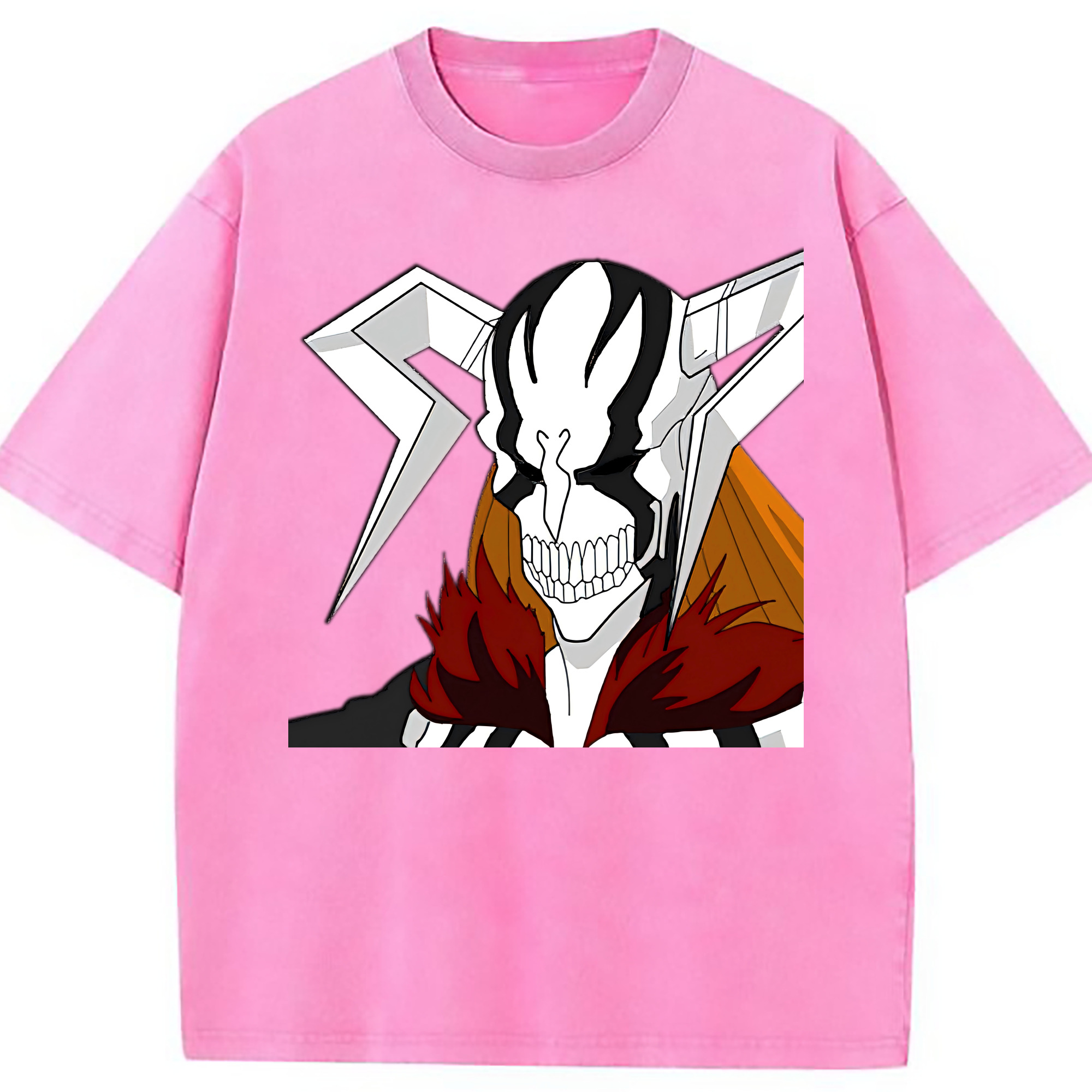 （画像用） ブリーチ 黒崎一護（くろさき いちご）BLEACH Kurosaki Ichigo 綿100% ヴィンテージ風 半袖Tシャツ（フロントプリント）